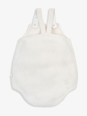 The Little Tailor Baby White Stylish Knitted 100% Cotton Romper - Изображение 5 из 7