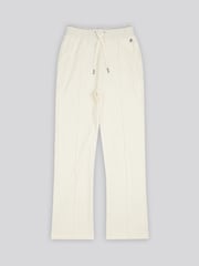 U.S. Polo Assn. Cream Womens Pintuck Tipped Wide Joggers - Image 1 of 3