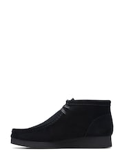 Clarks Black Suede Wallabee Boots - Image 2 of 7
