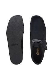 Clarks Black Suede Wallabee Boots - Image 5 of 7