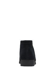 Clarks Black Suede Wallabee Boots - Image 7 of 7
