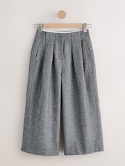Grey N. Premium Herringbone Culottes With Wool - Image 1 of 1