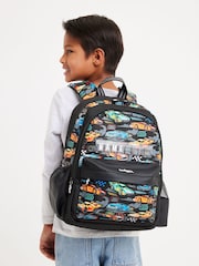 Smiggle Black Junior Curious ID Backpack - Image 4 of 4