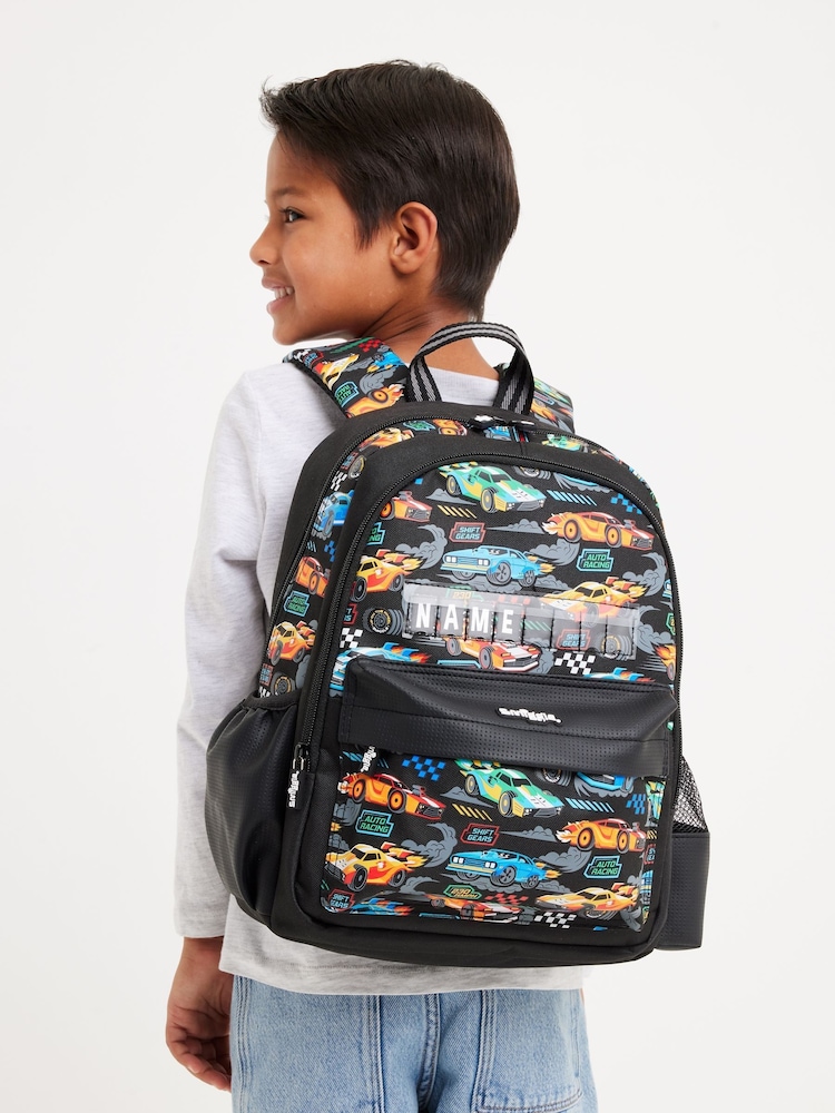 Smiggle Black Junior Curious ID Backpack - Image 4 of 4