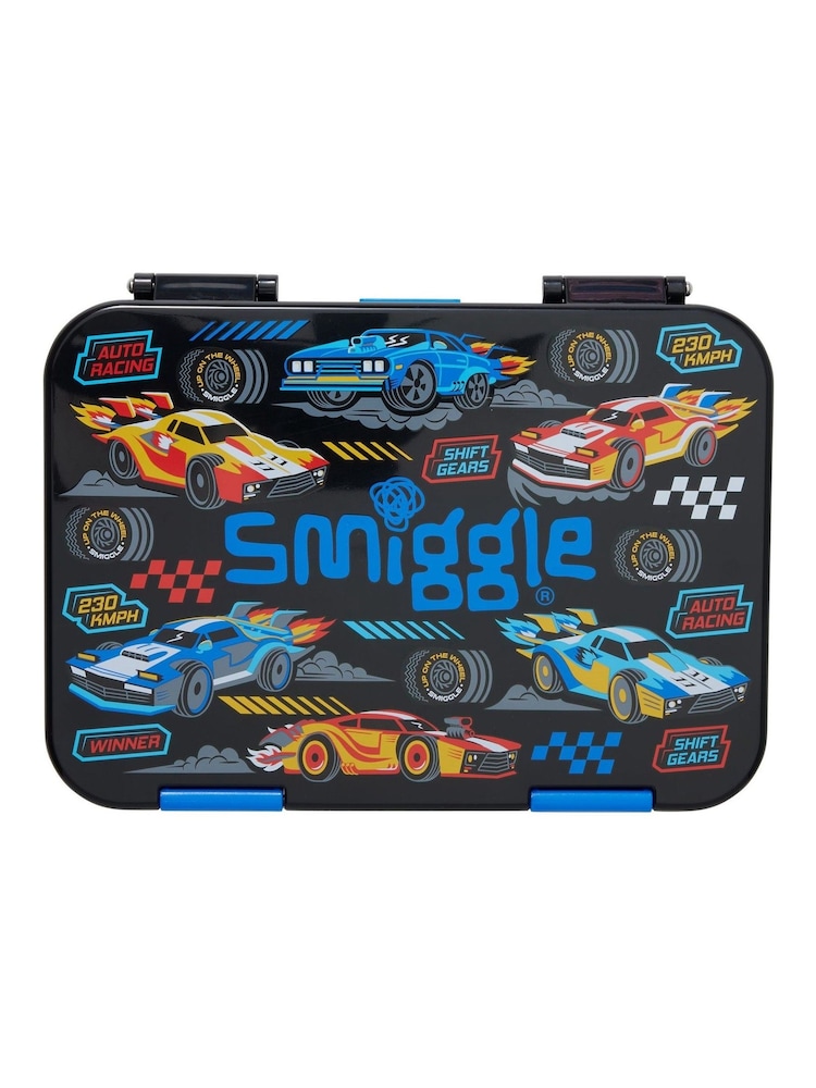 Smiggle Black Medium Curious Bento Lunchbox - Image 1 of 2