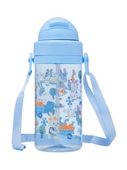 Smiggle Blue Out & About Teeny Tiny Drink Bottle With Strap 400Ml - Image 2 of 2