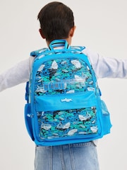 Smiggle Blue Junior Curious ID Backpack - Image 1 of 5