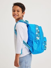 Smiggle Blue Junior Curious ID Backpack - Image 2 of 5