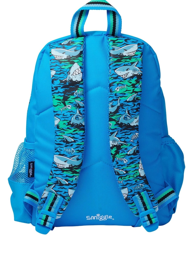 Smiggle Blue Junior Curious ID Backpack - Image 5 of 5