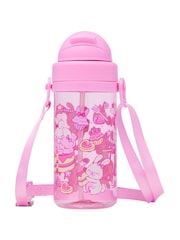 Smiggle Pink Out and About Teeny Tiny Drink Bottle With Strap 400Ml - Image 2 of 2