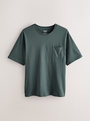 Blue/Sage Green/Pink Jersey Pyjamas Shorts Set 3 Pack - Image 2 of 12