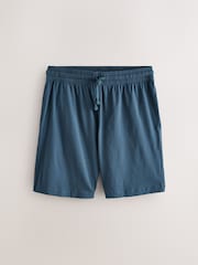 Blue/Sage Green/Pink Jersey Pyjamas Shorts Set 3 Pack - Image 5 of 12
