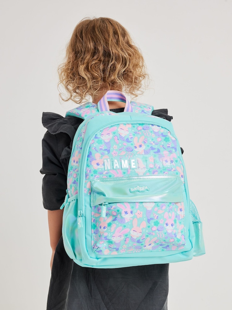 Smiggle Green Junior Curious ID Backpack - Image 1 of 5