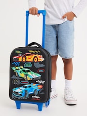 Smiggle Black Junior Curious Trolley Backpack - Image 5 of 5