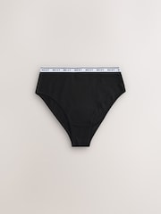 Animal Print High Rise High Leg Cotton Logo Knickers 7 Pack - Image 12 of 14