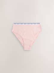Animal Print High Rise High Leg Cotton Logo Knickers 7 Pack - Image 5 of 10