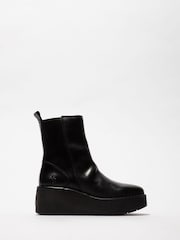 Fly London Rug Black Boots - Image 1 of 4