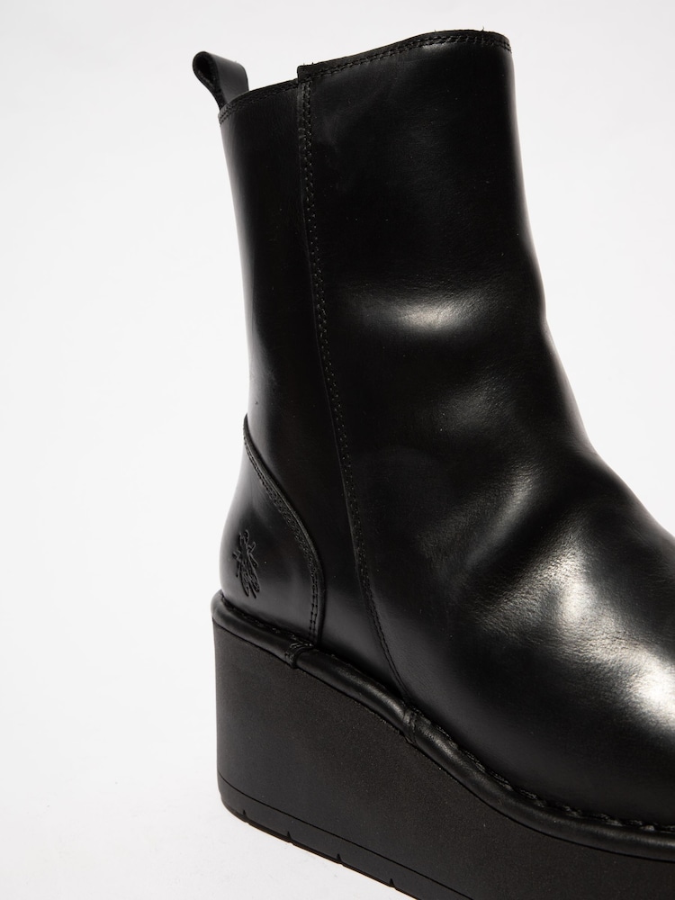 Fly London Rug Black Boots - Image 4 of 4 Fly London Rug Black Boots - Image 4 of 4