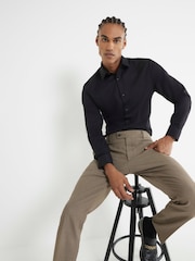 River Island Black Premium Formal Shirt - Image 2 of 4
