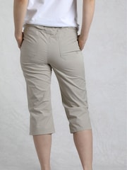 Weird Fish Cream Anyar 3 Quarter Ripstop 100% Cotton Trousers - Image 2 of 7