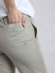Weird Fish Cream Anyar 3 Quarter Ripstop 100% Cotton Trousers - Image 5 of 7