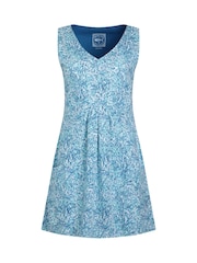 Weird Fish Blue Indus Printed Jersey Tunic - Image 1 of 2