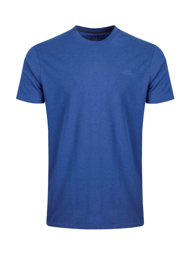 Weird Fish Light Blue Fished Branded 100% Cotton T-Shirt - Image 1 of 2