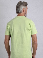 Weird Fish Green Fished Branded 100% Cotton T-Shirt - Image 2 of 8