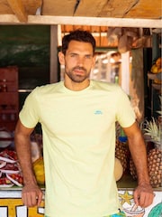 Weird Fish Green Fished Branded 100% Cotton T-Shirt - Image 6 of 8
