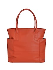 Weird Fish Orange Mistley Plain Shoulder Bag - Image 5 of 5