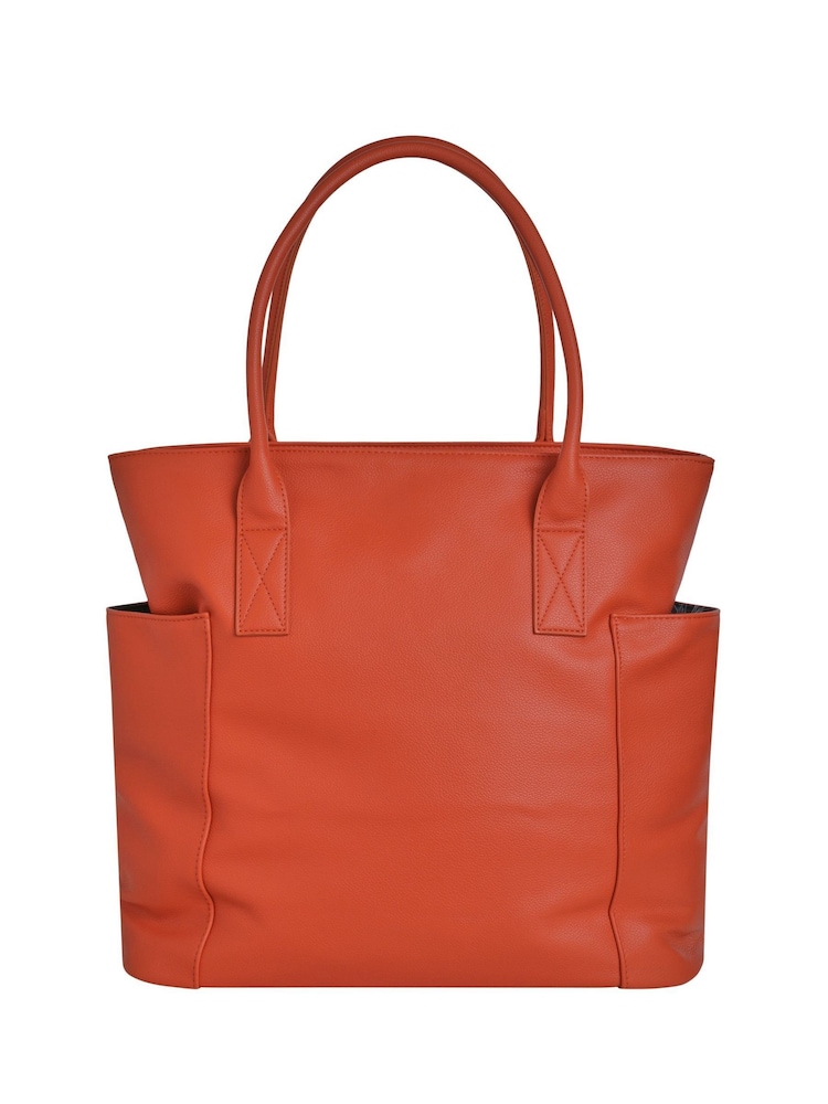 Weird Fish Orange Mistley Plain Shoulder Bag - Image 5 of 5