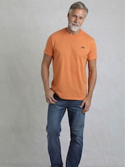Weird Fish Orange Fished Branded 100% Cotton T-Shirt - Image 4 of 7