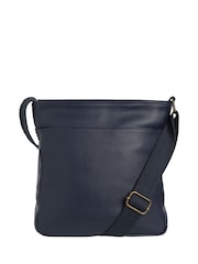 Weird Fish Blue Tilford Plain Crossbody Bag - Image 2 of 5