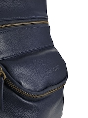 Weird Fish Blue Tilford Plain Crossbody Bag - Image 3 of 5