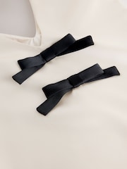 Cream Bow Back Detail Sleeveless Top - Image 4 of 4
