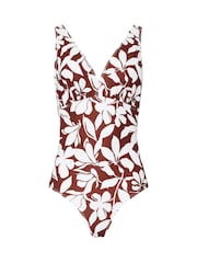Maiô Long Tall Sally com estampa de azulejos - Imagem 6 de 7
