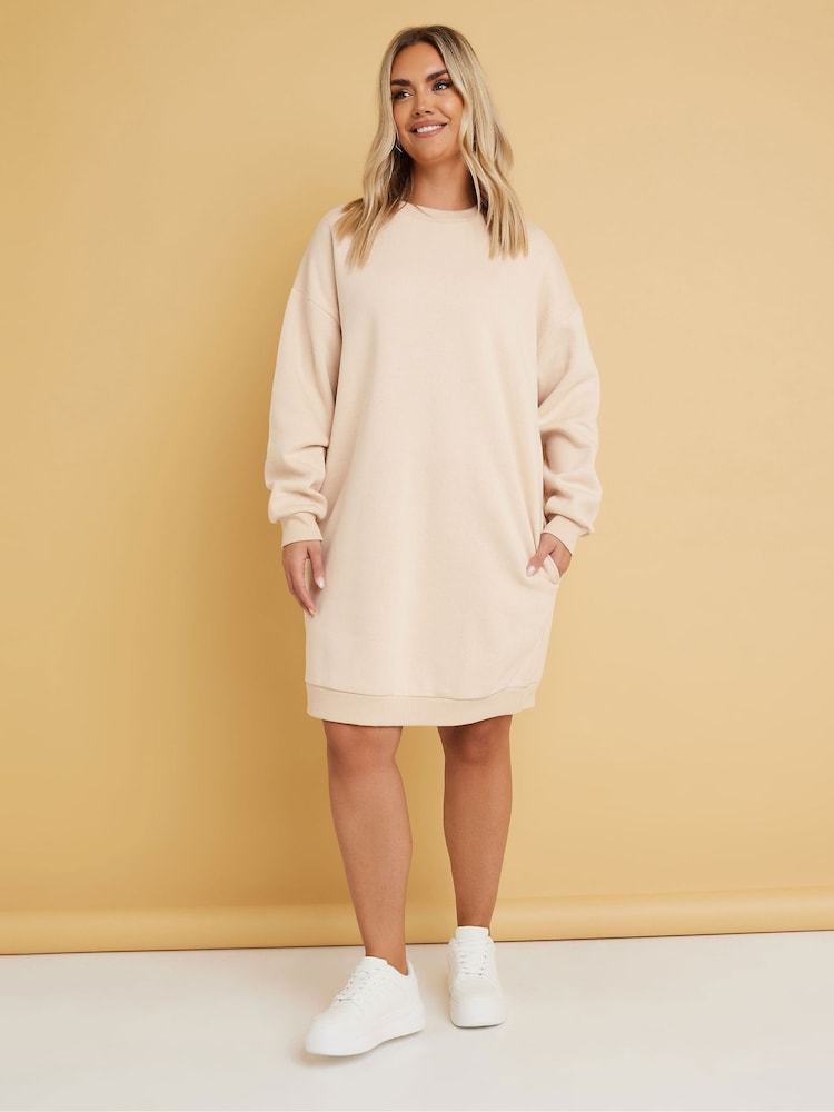 Yours Curve Natural Dress - Image 2 of 5