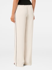 Forever New Cream Wide Fit Brandi Striped Wide Leg Pants - Image 2 of 5