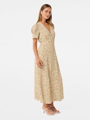 Forever New Cream Safira Printed Midi Sundress - Image 4 of 4