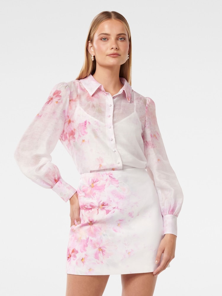 Forever New Blossom A-Line Mini Skirt - Imagen 1 de 5 Forever New Blossom A-Line Mini Skirt - Imagen 1 de 5