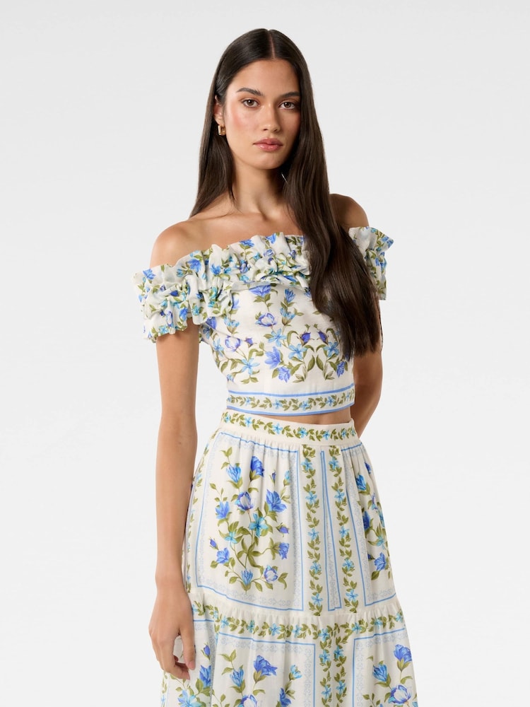 Forever New White Cameron Off Shoulder Blouses - Image 2 of 5