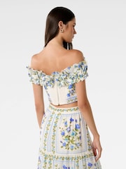 Forever New White Cameron Off Shoulder Blouses - Image 3 of 5