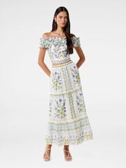 Forever New White Cameron Off Shoulder Blouses - Image 4 of 5