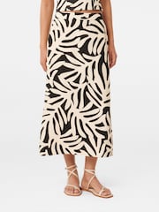 Forever New Cream Kinsley Midi Skirt - Image 1 of 5