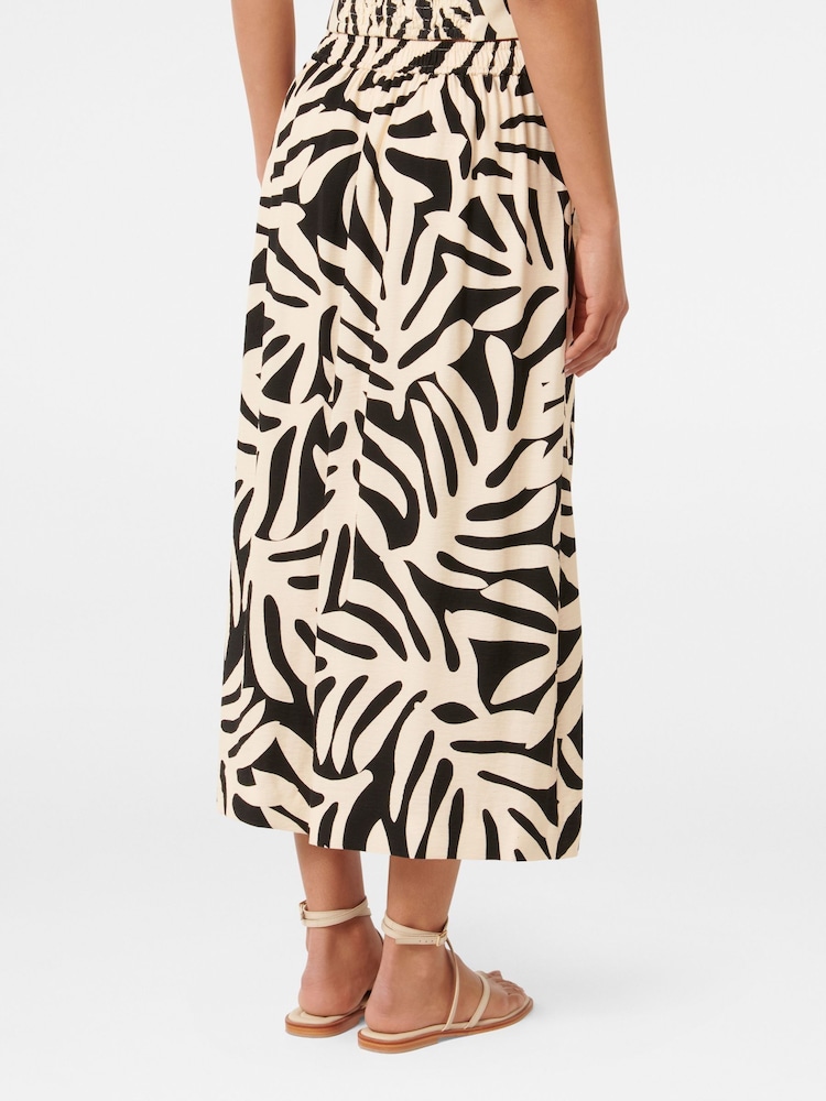 Forever New Cream Kinsley Midi Skirt - Image 2 of 5