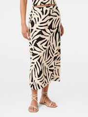 Forever New Cream Kinsley Midi Skirt - Image 4 of 5