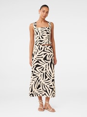 Forever New Cream Kinsley Midi Skirt - Image 5 of 5