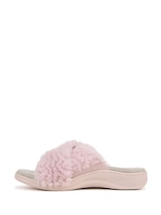 Vionic Regular Fit Pink Relax II Open Toe Arch Support Slippers - Image 2 of 7
