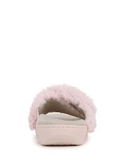 Vionic Regular Fit Pink Relax II Open Toe Arch Support Slippers - Image 5 of 7
