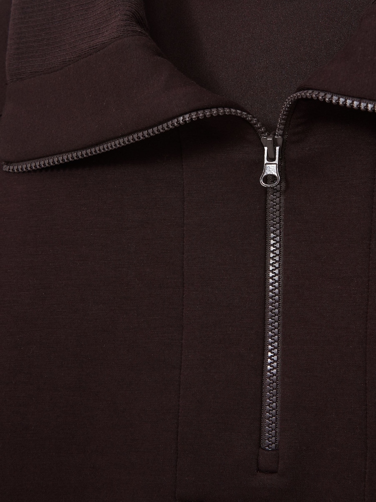 Reiss Laney Interlock Half Zip Drawstring Hem Sweatshirt - Imagen 5 de 5 Reiss Laney Interlock Half Zip Drawstring Hem Sweatshirt - Imagen 5 de 5